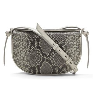 Banana Republic Snake Skin Print Crossbody Bag